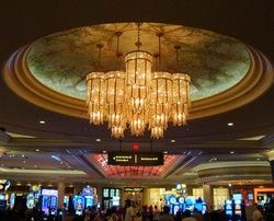 Casino in Palazzo Hotel, Las Vegas, Nevada, USA