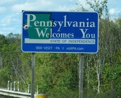  Pennsylvania, welcome to Penylvania, highway