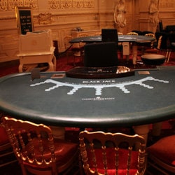 Blackjack table, playtech live studio