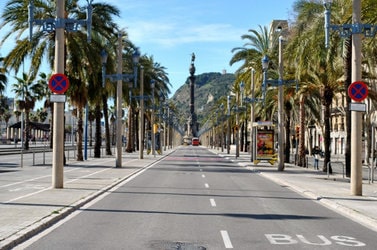 Barcelona, promenade